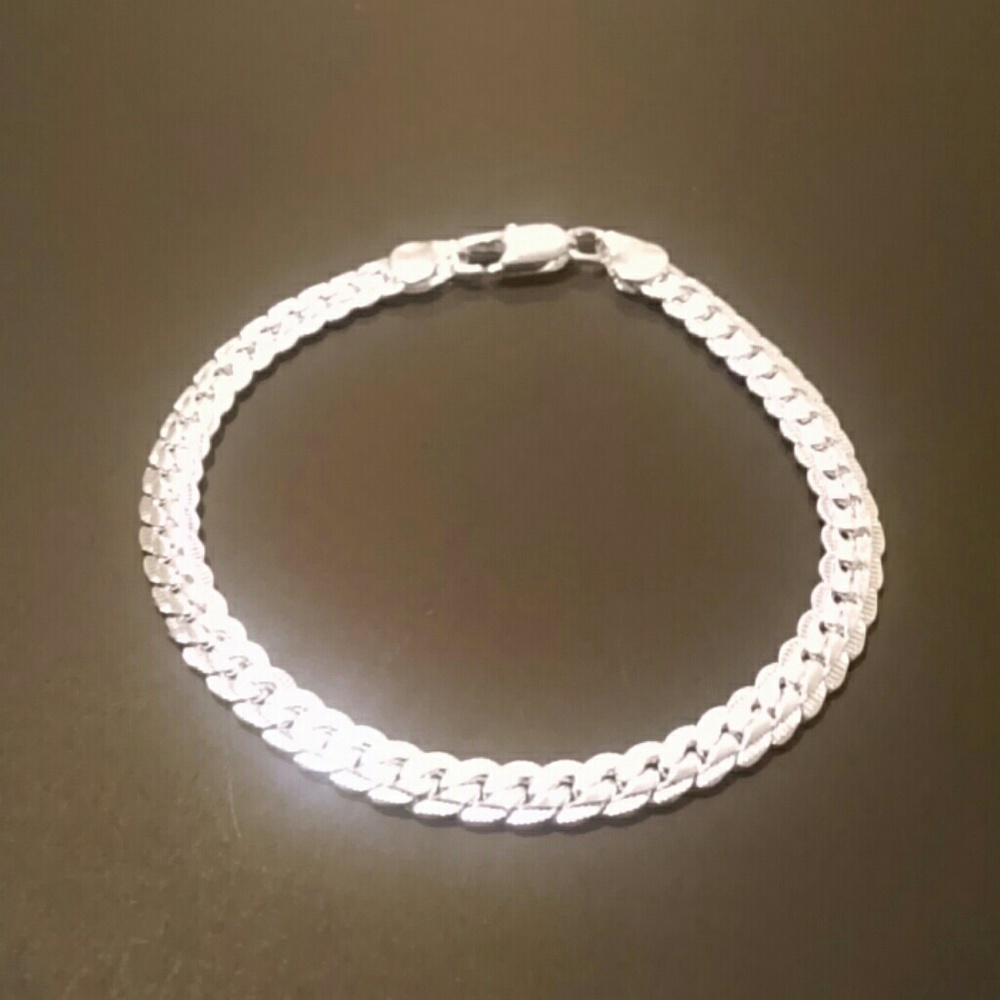 925 Snake Chain Bracelet NWOT